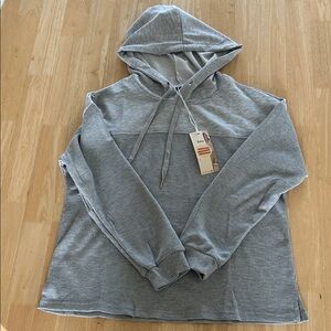 Cozy Gray Hooded Sweatshirt